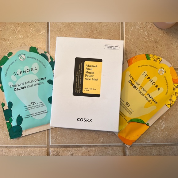 Face, Hand and Foot Masks Set - Picture 1 of 3